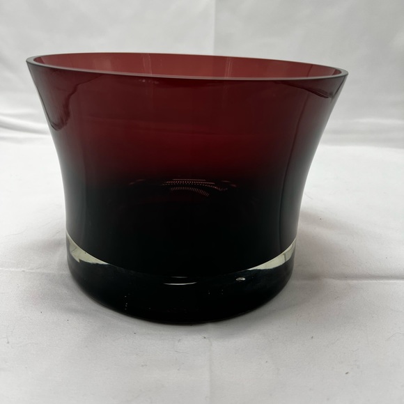 Vintage Ruby red bowl - Picture 2 of 5